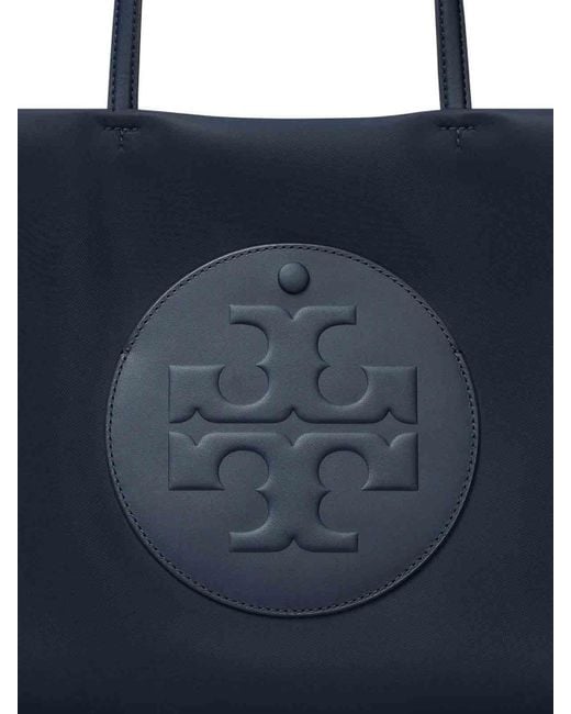 Tory Burch Blue Open Top Bag