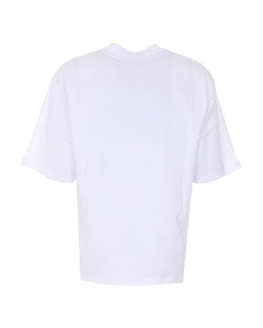 Marni White Animal Alphabet T-Shirt for men