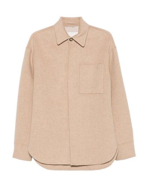J.W. Anderson Natural Jacket With Application