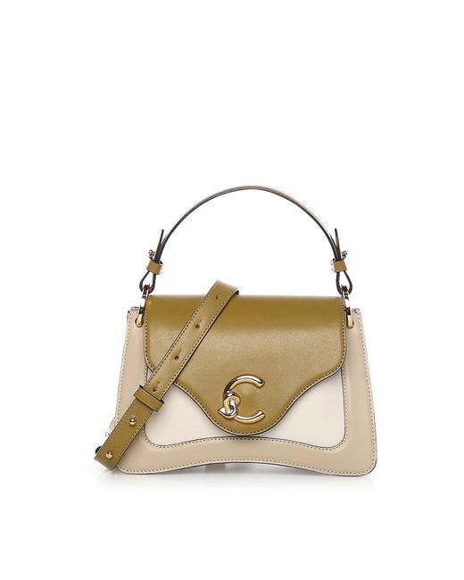 Coccinelle Metallic C-Me Calf Leather Bag