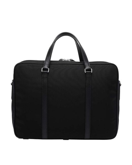 Bally Black Code Briefcase for men