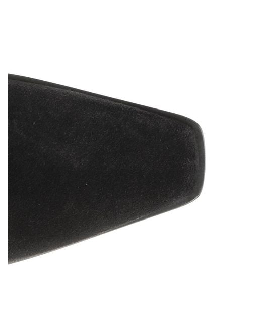 Paris Texas Black Ankle Boots