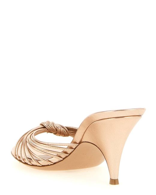 Gianvito Rossi Natural Mules