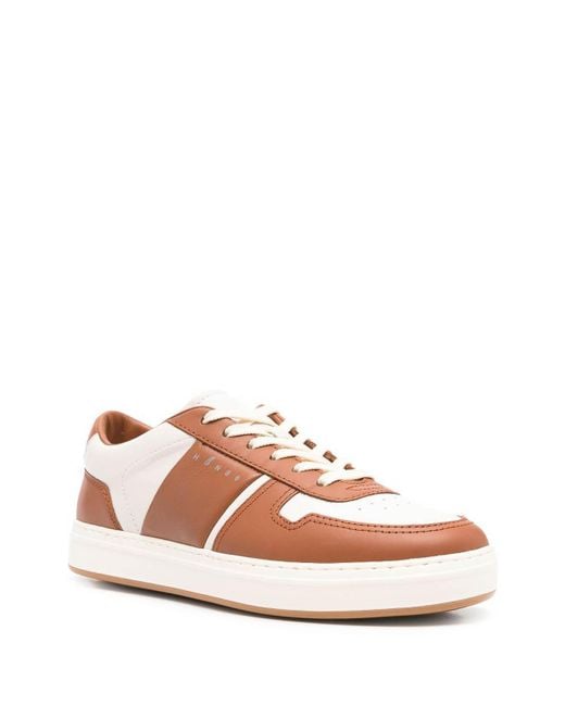 Hogan Pink H-Tv Two-Tone Nappa Sneakers for men