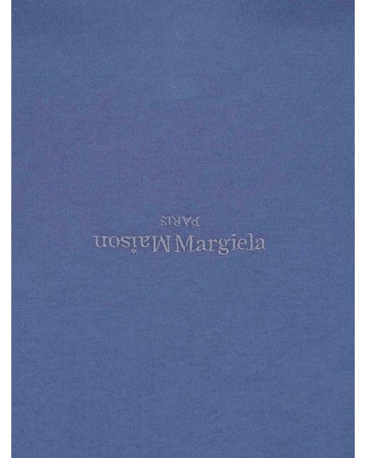 Maison Margiela Blue T-Shirt for men