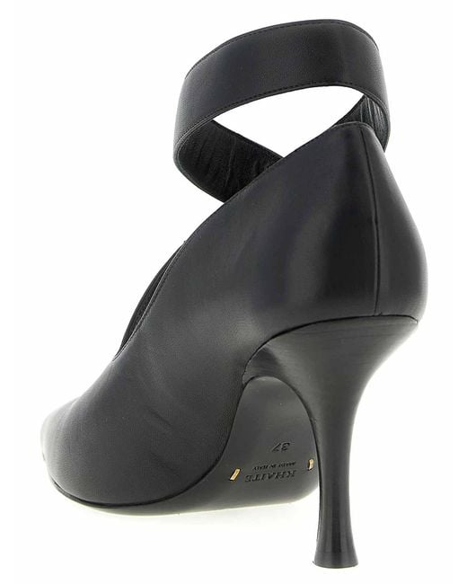Khaite Black Sloan Pumps