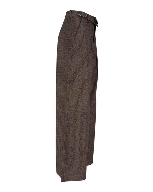 Eudon Choi Gray Wool Blend Trousers