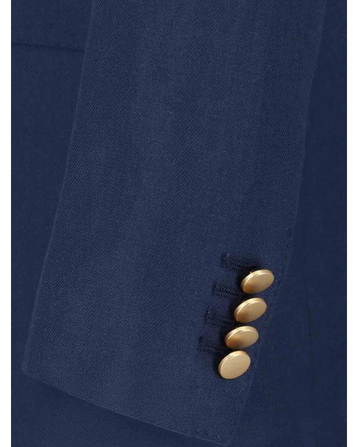 Tagliatore Blue J-Jasmine Double-Breasted Blazer