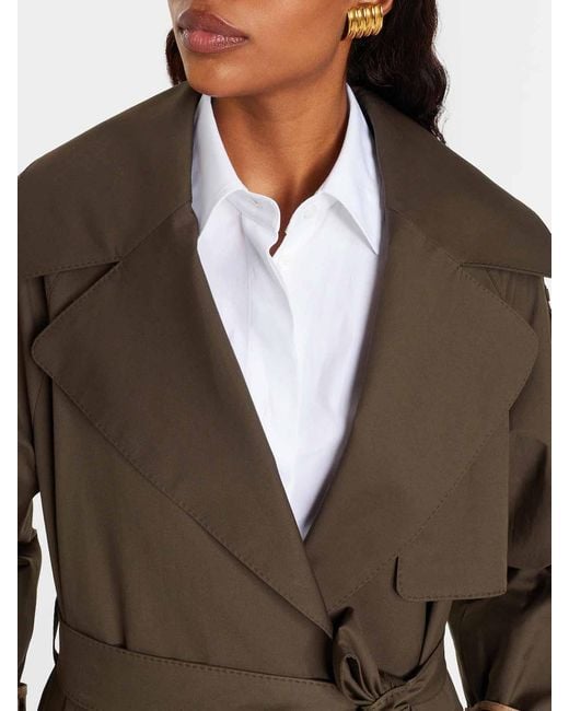 Weekend by Maxmara Brown Max Mara The Cube Utrench Raincoat