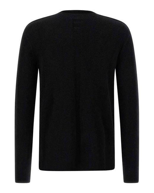 Rick Owens Black 'Ls Top' Sweater for men