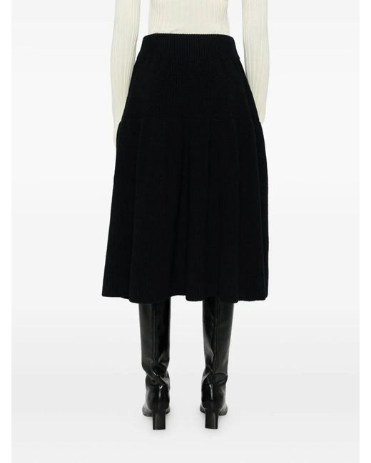 Dries Van Noten Black Telma 2707 Skirt