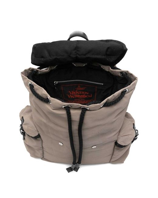 Vivienne Westwood Gray Backpack for men