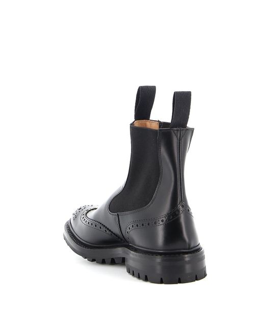 Tricker's Black Chelsea Boot for men