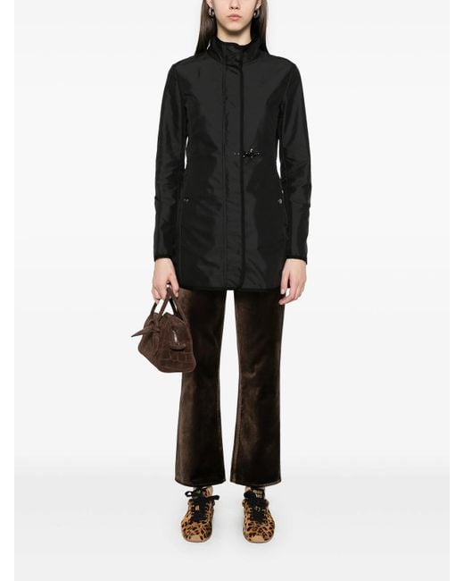 Fay Black Easy Virginia Coat