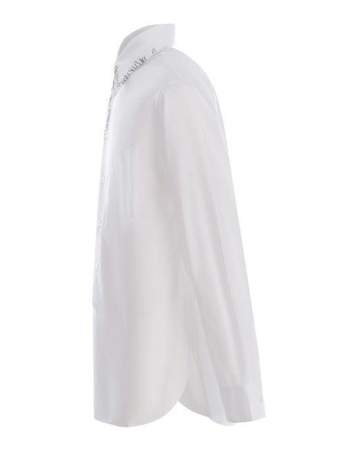 Marni White Cotton Shirt for men