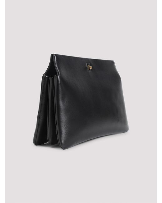 Phoebe Philo Black Trifold Clutch