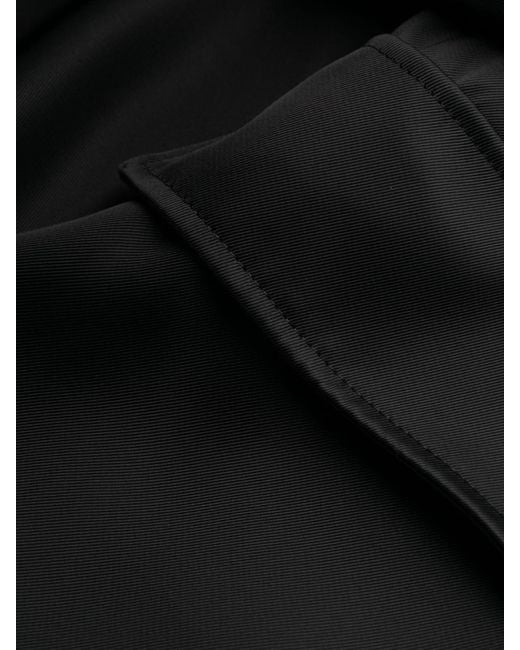 Versace Black Wide-leg Cargo Trousers
