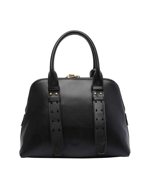 Pinko Black Medium Bowling Bag