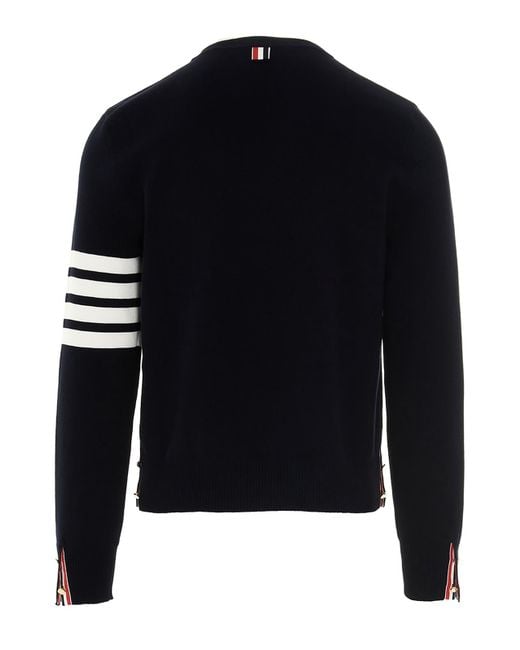 Thom Browne Black Crewneck for men