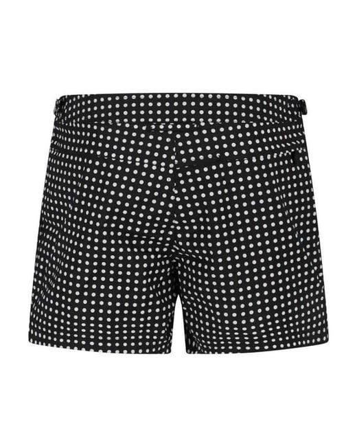 Tom Ford Black Polka Dot Costume for men
