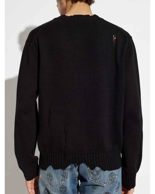 McQueen Black Jumper for men
