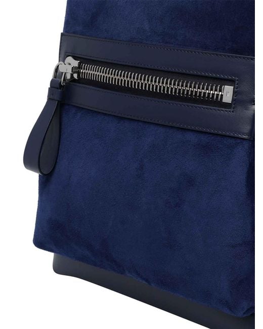 Tom Ford Blue Backpack for men
