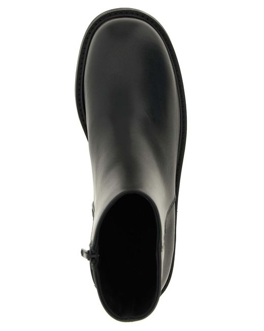 Seafarer Black Lerato Ankle Boots for men