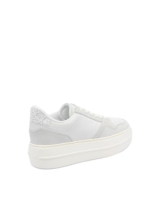 Hogan White Skyscraper Sneakers