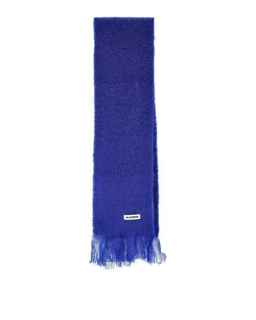 Sciarpa di Jil Sander in Blue