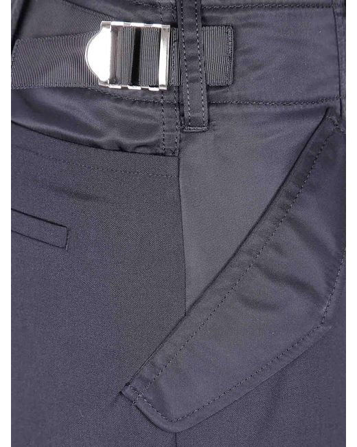 Sacai Blue "Suiting Mix" Pants