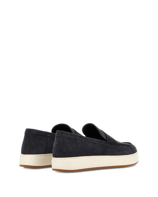 Hogan Blue H-Tv Loafers for men
