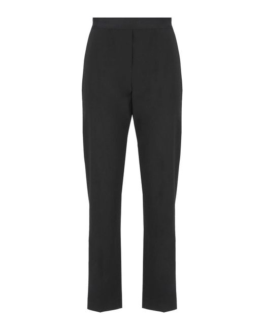 パンツ MSGM FW23 Black viscose pant (3542MDP13237812 99) 3841MDP02_257127_99_01_9ebbd0c