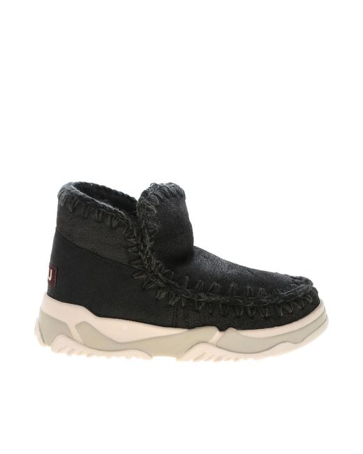 Mou Black Eskimo Trainer Sneakers