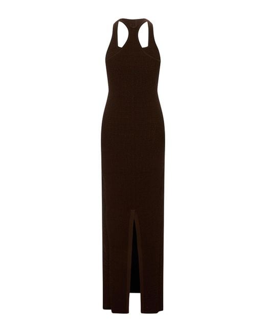 Jacquemus Brown The Robe Scala