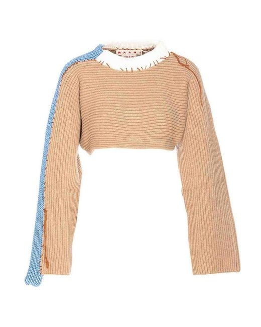Marni White Sweaters