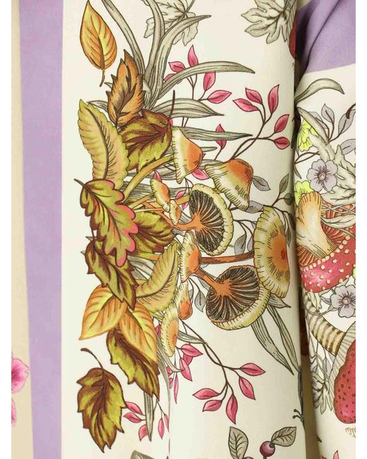 Vivetta White Printed Cady Dress