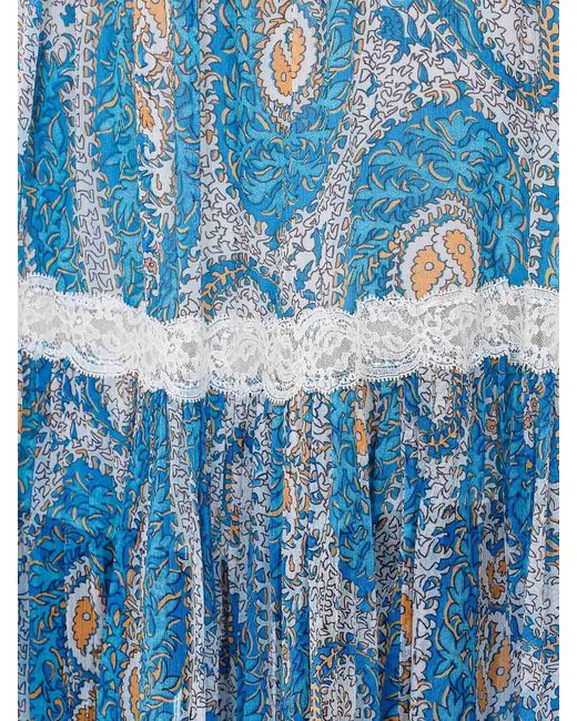 Etro Blue Light Skirt