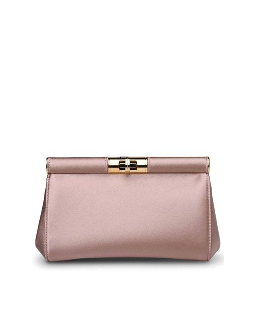 Dolce & Gabbana Pink Chain Shoulder Strap Bag