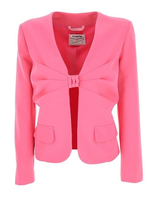 Vivetta Pink Knot Jacket