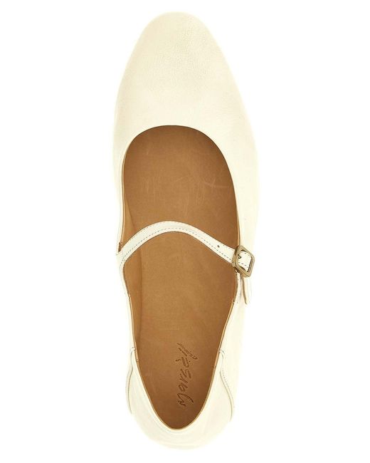 Marsèll Natural Strascico Ballet Flats