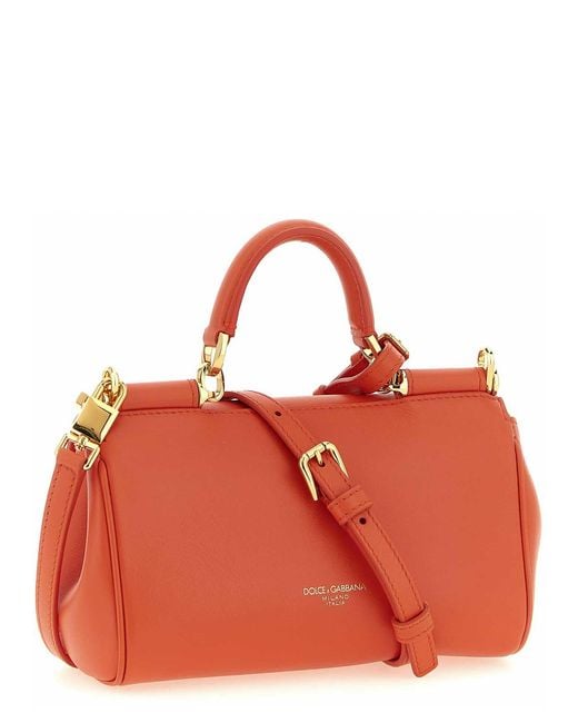 Dolce & Gabbana Red My Sicily' Mini Handbag