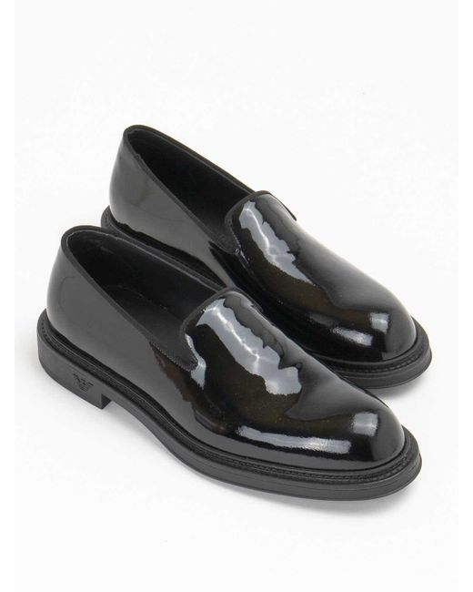 Emporio Armani Gray Slip-On for men