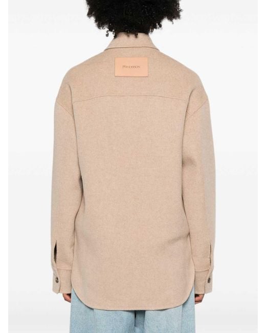 J.W. Anderson Natural Jacket With Application