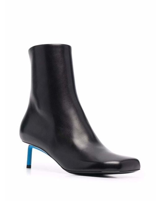 Off-White c/o Virgil Abloh Black Allen 60Mm Ankle Boots