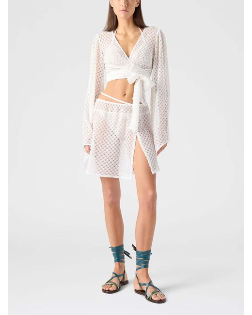 Missoni White Miniskirt