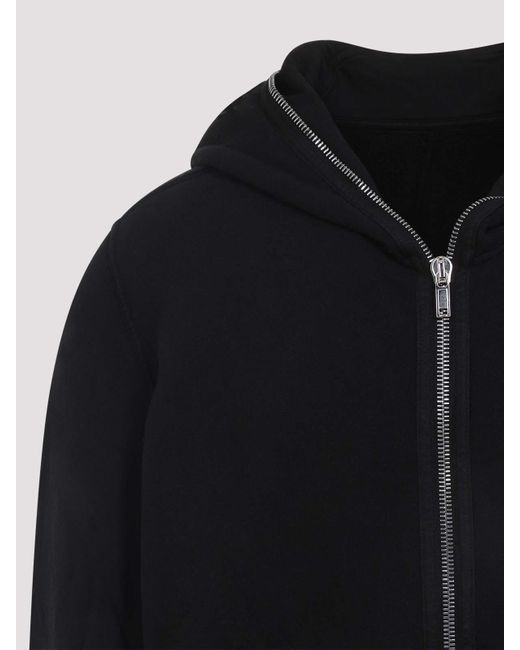 Rick Owens Black Zip-Throughs for men