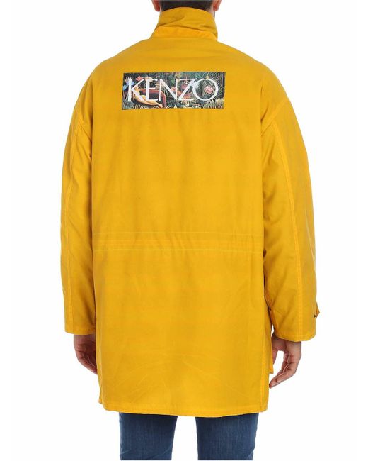 Kenzo yellow coat deals