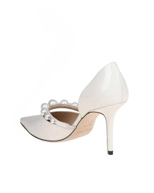 Jimmy Choo White Aurelie 85