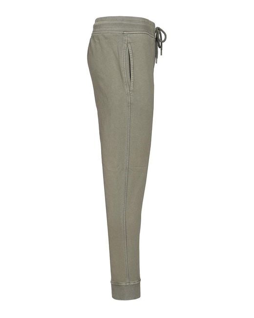 C P Company Gray Cargo Sweatpants for men