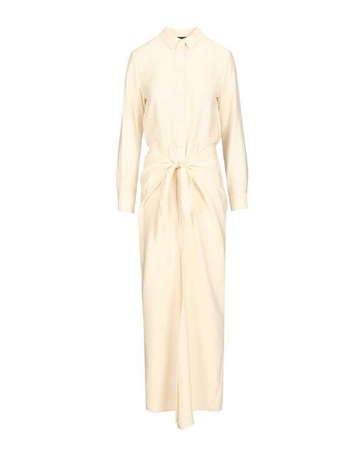 Emporio Armani Natural Flowing Dress